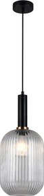 ITALUX PND-5588-1L-BK-CL ANTIOLA Egyágú Függesztett Lámpa Fém E27 IP20