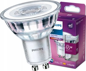Led izzó GU10 4,9W 65W 485lm 4000K Semleges 36° Reflektor Philips