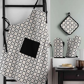 Pamut edényfogó kesztyű Solaris – douceur d'intérieur