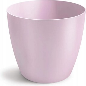 Virágtartó fedél műanyag 18 cm átmérő klasszikus rózsaszín matt