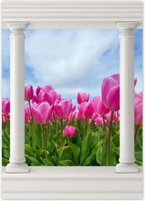 Poszterek 50x70 Tulipánok Valentin napra