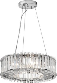 ELSTEAD KL-CRYSTAL-SKYE-P-A CRYSTAL SKYE Fürdőszobai Függő Lámpa Króm G9 IP44