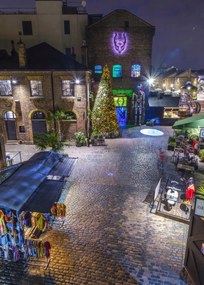 Poszter 50x70cm Camden piac éjszaka, Assaf Frank