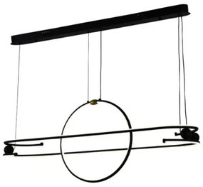 LED állítható fényerőjű lámpa kábellel LED/95W/230V 3000-6500K + DO