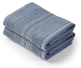 Kéztörlő Szett (2 db) Piramit - Indigo kék