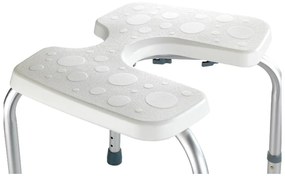 Hygienic Stool White zuhanyszék, 53 x 46 cm - Wenko