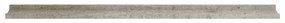 2 db betonszürke fali polc 115 x 9 x 3 cm