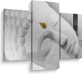Kép - Fehér Buddha (90x60 cm)