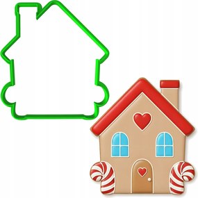 Mézeskalåcs Forma Karåcsonyra Håzikó håzikó 10cm