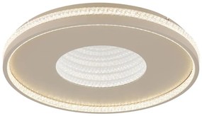 Globo 48563-40S - LED dimmelhető mennyezeti lámpa SHIRLEY 40W/230V 2700–6500 K átm. 50,5 cm + távirányító