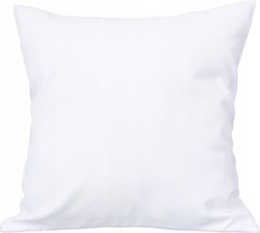 Panama díszpárnahuzat 45x45 cm fehér, cipzáras