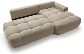 Sarokkanapé Ombre (J) (bézs + fekete) . 1100458