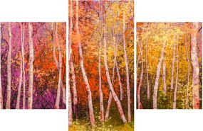 Egy kép egy színes erdőről (90x60 cm)