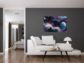 Kép - Festett univerzum (90x60 cm)