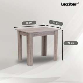 Leon 4+1 étkező garnitúra yorki tölgy-bézs