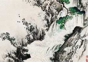 Fotótapéta Flizelin Dekoratív tapéta Természet vízesés 312x219 Ragasztó