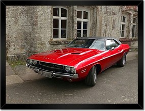 Poszterek keretben 40x30 Dodge Challenger Rt Auto