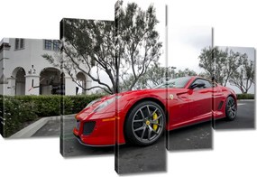 Faliórák 150x105 Piros Ferarri