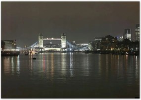 Poszterek 100x70 Éjszakai panoráma London