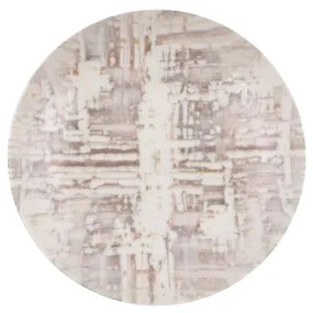 24 darabos barna-fehér porcelán étkészlet