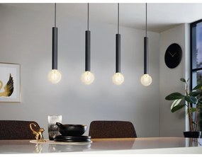 Eglo 98057 - Csillár zsinóron CORTENOVA 4xE27/60W/230V