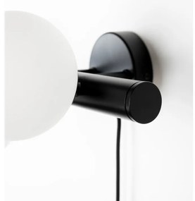 Fekete-fehér fali lámpa Monica – White Label