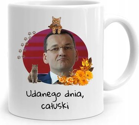 Bögre Politikus Miniszterelnök Mateusz Morawiecki Pis