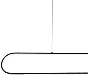 LED Csillár zsinóron FRAME LED/42W/230V fekete