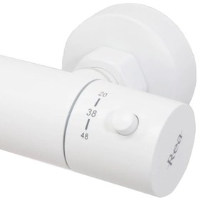 Termosztátos zuhanyszett Rea Lungo White Matt