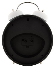 Karlsson 6019WH dizájner asztali óra/ébresztőórafehér, átmérő: 30 cm