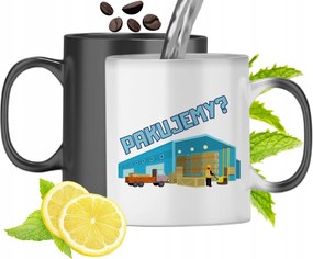 Mágikus Bögre Raktárosnak Színváltós, fényképes nyomattal