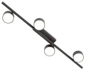 Mennyezeti lámpa BET 4xGX53/12W/230V fekete