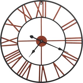 vidaXL piros fém falióra 58 cm
