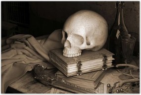 Poszterek 120x80 Koponya Varázspisztoly