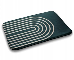 Fürdőszobaszőnyeg Geometrikus mintás 90x60 cm