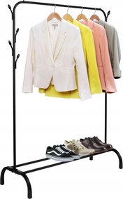 Felix loft ruhaakasztó, fekete