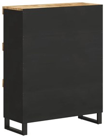 Tömör mangófa tálalószekrény 85 x 33 x 107 cm
