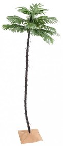 LED-es pálmafa 192 meleg fehér LED-del 300 cm