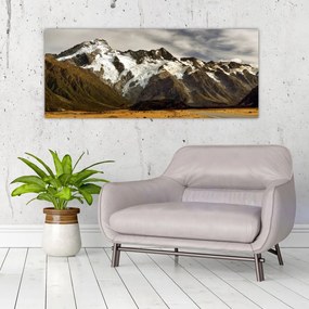 Mount Sefton, Új-Zéland képe (120x50 cm)