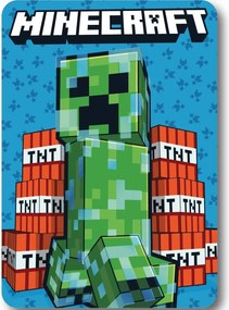 Minecraft TNT polár takaró 100x140cm