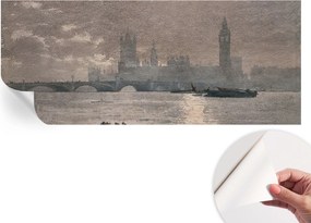 Design fali fotótapéta öntapadós éjszakai panoráma 250x104 cm