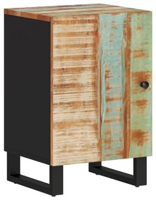 vidaXL 5 részes tömör újrahasznosított fa fürdőszobai bútorgarnitúra