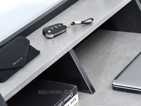 PC asztal Aspart (beton + fekete). 1109724