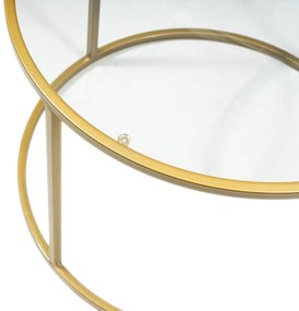 Dohányzóasztal Berlin - Gold 60