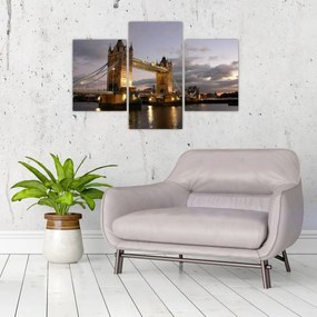 Kép - Tower Bridge éjszaka (90x60 cm)