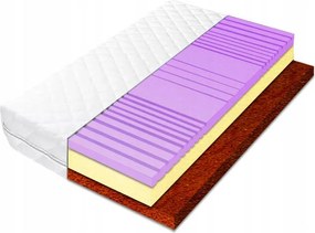 Matrac 90x160 habszivacs hr ortopéd kókusz 20cm gombaölő kókusz H3