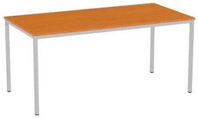 Versys étkezőasztal, ezüst RAL 9006 színű lábazattal, 160 x 80 x 74,3 cm, cseresznye