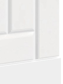 mosogatógép panel Lucca magasfényű fehér színű műfa