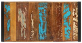 Tömör újrahasznosított fa bárasztal 140 x 70 x 110 cm