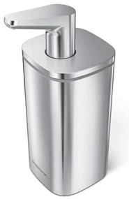 Ezüstszínű rozsdamentes acél szappanadagoló 295 ml - simplehuman